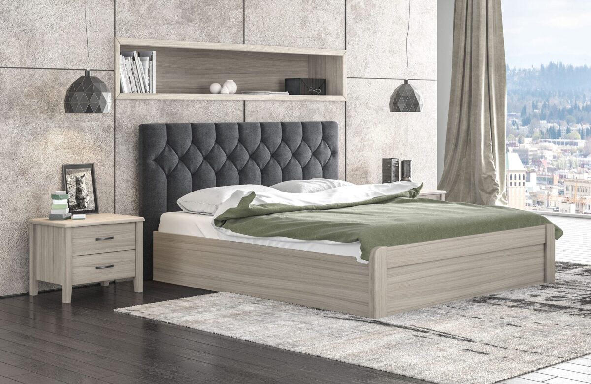 myluxurybed 1056 μαυρο ολιβ scaled