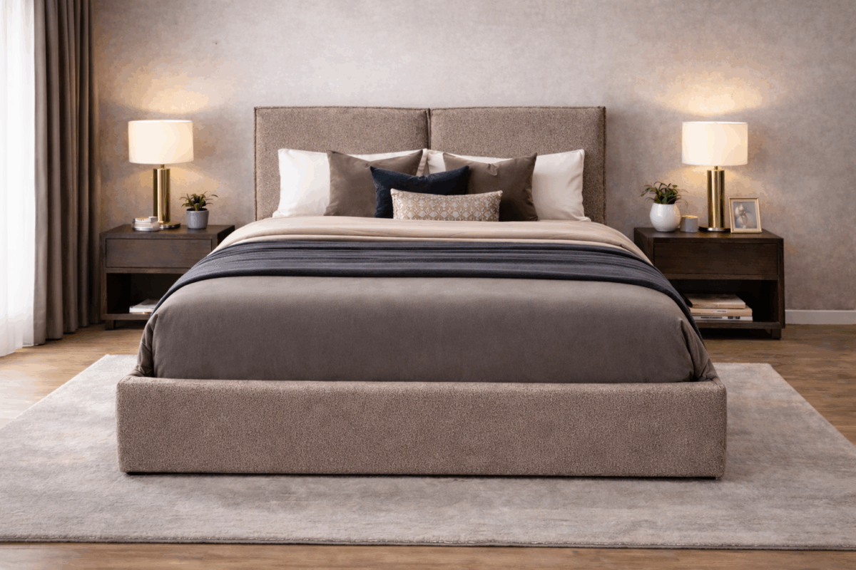 ΚΡΕΒΑΤΙ ΕΠΕΝΔΥΜΕΝΟ ΑΠΟ ΑΔΙΑΒΡΟΧΟ ΚΑΙ ΑΛΕΚΙΑΣΤΟ ΥΦΑΣΜΑ ΜΕ ΕΠΙΛΟΓΗ ΔΙΑΣΤΑΣΕΩΝ "k18" - Image 2