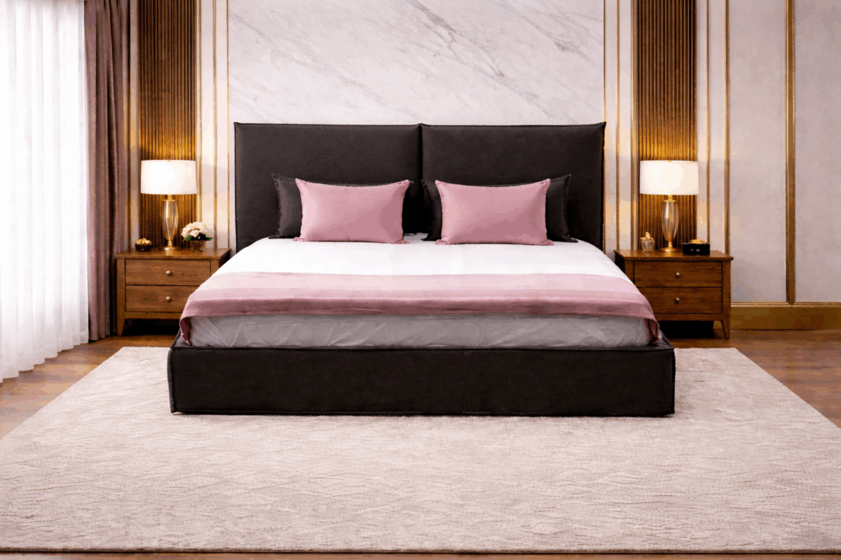 ΚΡΕΒΑΤΙ ΕΠΕΝΔΥΜΕΝΟ ΑΠΟ ΑΔΙΑΒΡΟΧΟ ΚΑΙ ΑΛΕΚΙΑΣΤΟ ΥΦΑΣΜΑ ΜΕ ΕΠΙΛΟΓΗ ΔΙΑΣΤΑΣΕΩΝ “MASTIGIO" - Image 1