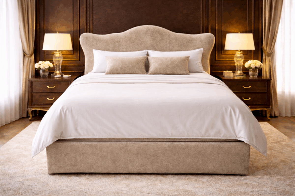 myluxurybed-queen... ΚΡΕΒΑΤΙ ΕΠΕΝΔΥΜΕΝΟ ΑΠΟ ΑΔΙΑΒΡΟΧΟ ΚΑΙ ΑΛΕΚΙΑΣΤΟ ΥΦΑΣΜΑ ΣΕ ΕΠΙΛΟΓΗ ΔΙΑΣΤΑΣΕΩΝ "QUEEN" - Image 1