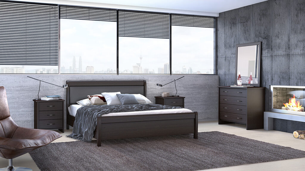 myluxurybed set 1026A βεγκε μαυρο 1