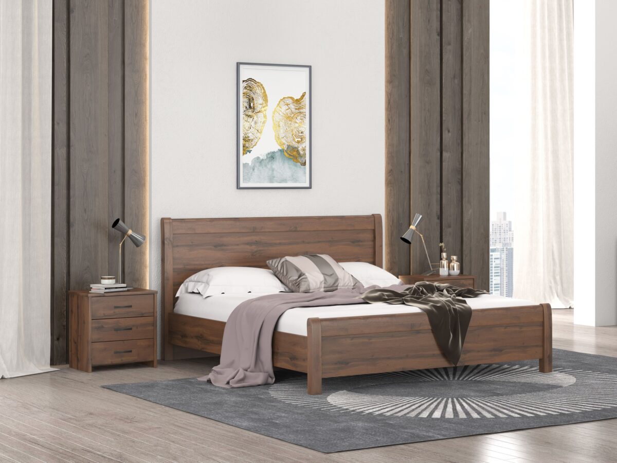 ΚΡΕΒΑΤΙ ΞΥΛΙΝΟ "Νο1026" - Image 3