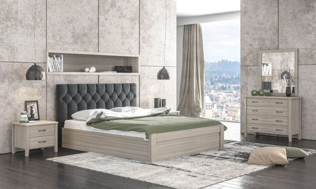 myluxurybed set 1056 μαυρο ολιβ