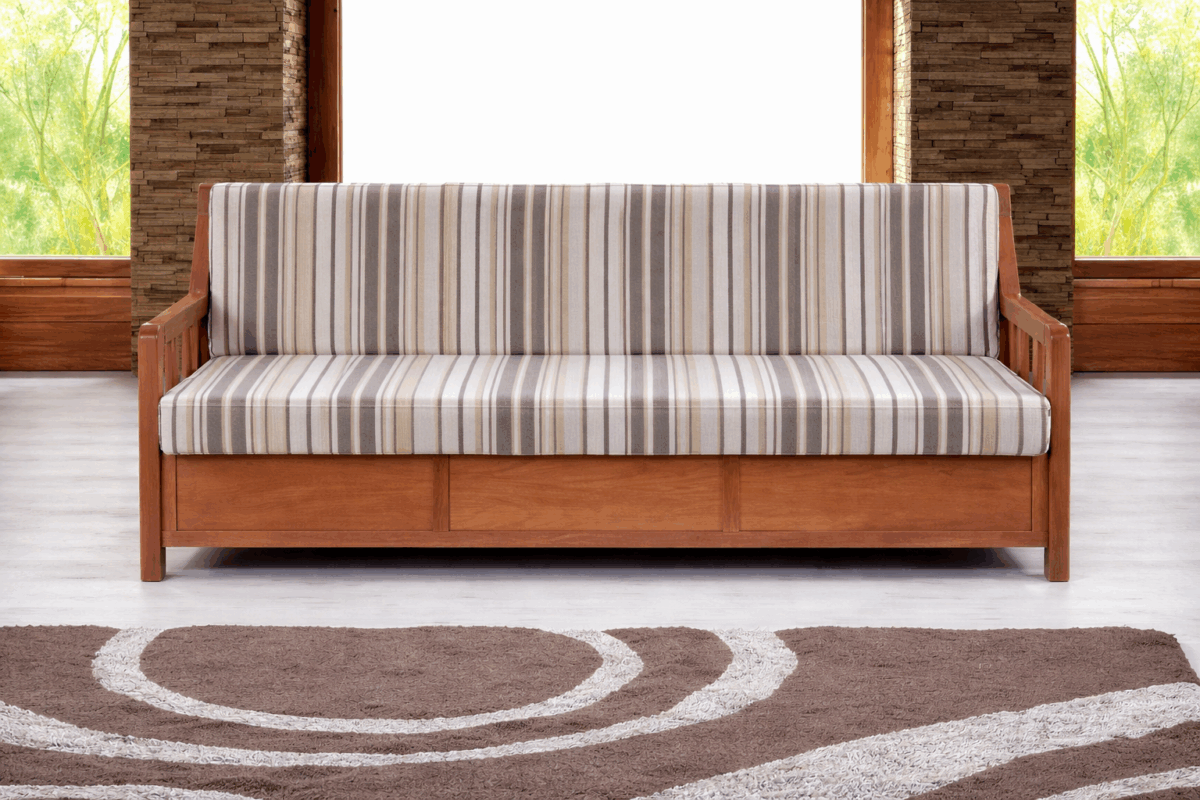 ΣΕΤ ΝΤΙΒΑΝΙΑ 3Θ-2Θ-1Θ ΜΕ ΑΠΟΘΗΚΕΥΤΙΚΟ ΧΩΡΟ ΚΑΙ ΔΗΜΙΟΥΡΓΙΑ ΚΡΕΒΑΤΙΟΥ ΠΑΥΛΙΝΑ - Image 2