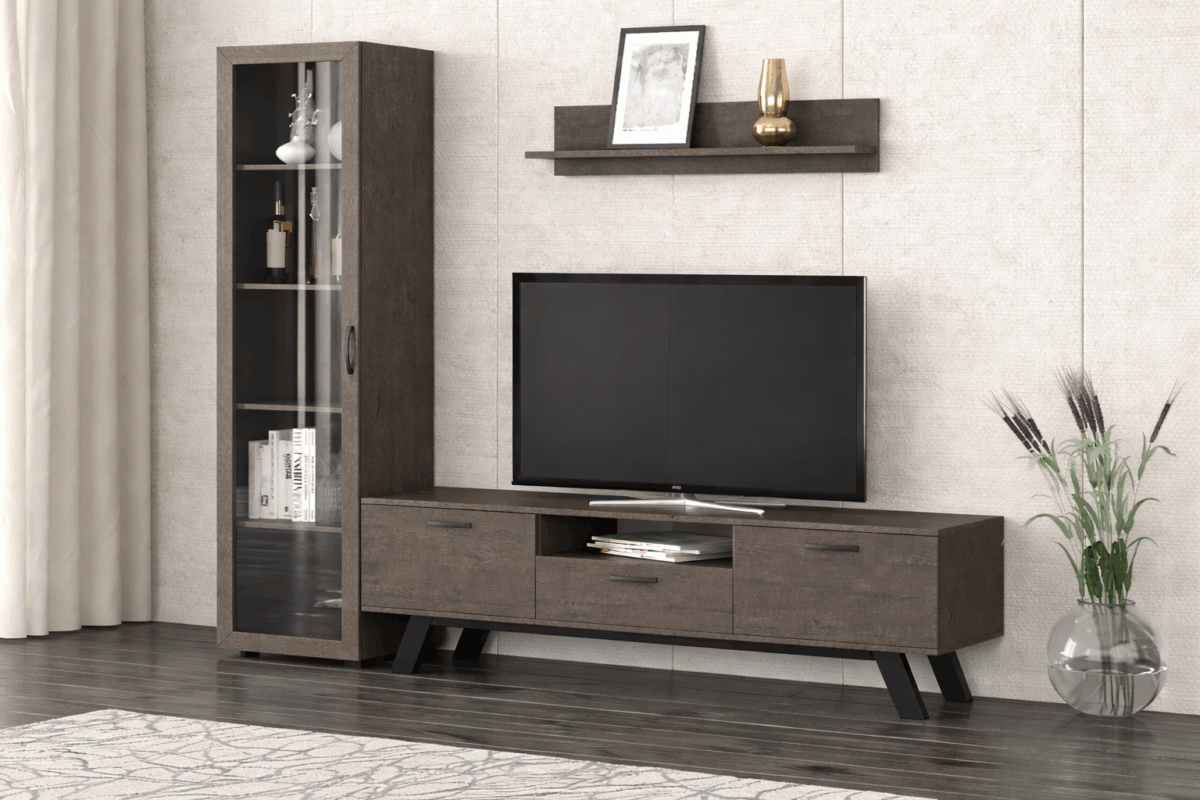 ΣΥΝΘΕΤΟ ΣΑΛΟΝΙΟΥ ΣΕΤ Νο1030 ΜΕ ΜΕΤΑΛΛΙΚΑ ΠΟΔΙΑ - Image 1