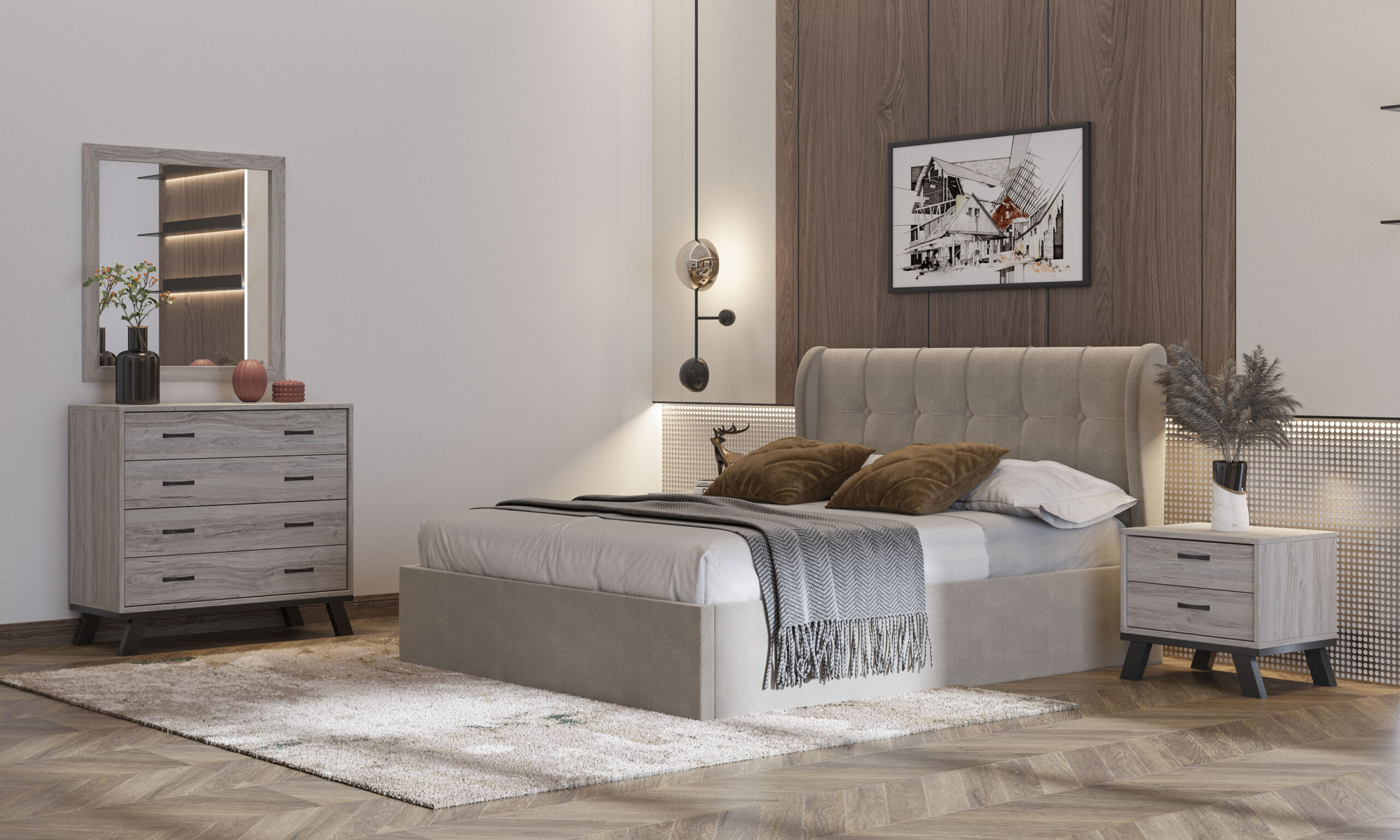 myluxurybed set 1084 mpaoulo staxti