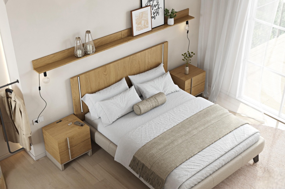 krevati komodina domi fabric collection lightoak.4