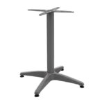 ΒΑΣΗ ΑΛΟΥΜΙΝΙΟΥ 4ΝΥΧΗ 66Χ66X69Υεκ. ΜΕ ΣΤΑΥΡΟ 45x45εκ. LH10.448.04 ΓΚΡΙ