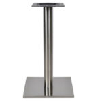 ΒΑΣΗ ΤΡΑΠΕΖΙΟΥ INOX LH10.421 ΜΕ ΡΕΓΟΥΛΑΤΟΡΟΥΣ 40x40x72Y εκ.