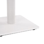 ΒΑΣΗ ΜΕΤΑΛΛΙΚΗ ΛΕΥΚΗ ΜΑΤ 40Χ40Χ72Υεκ. ΜΕ ΡΕΓΟΥΛΑΤΟΡΟΥΣ LH10.421.12 - Image 5