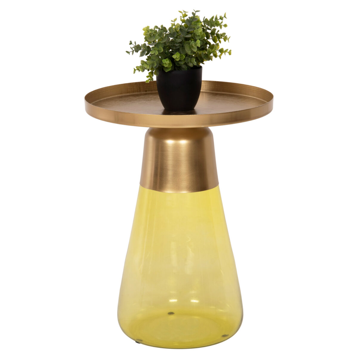 boithitiko-trapezaki-fb99732-prasino-gya ΒΟΗΘΗΤΙΚΟ ΤΡΑΠΕΖΑΚΙ VALERY LH10.9732 ΠΡΑΣΙΝΟ ΓΥΑΛΙ-ΧΡΥΣΟ ΜΕΤΑΛΛΟ Φ39,5x52Υεκ - Image 1