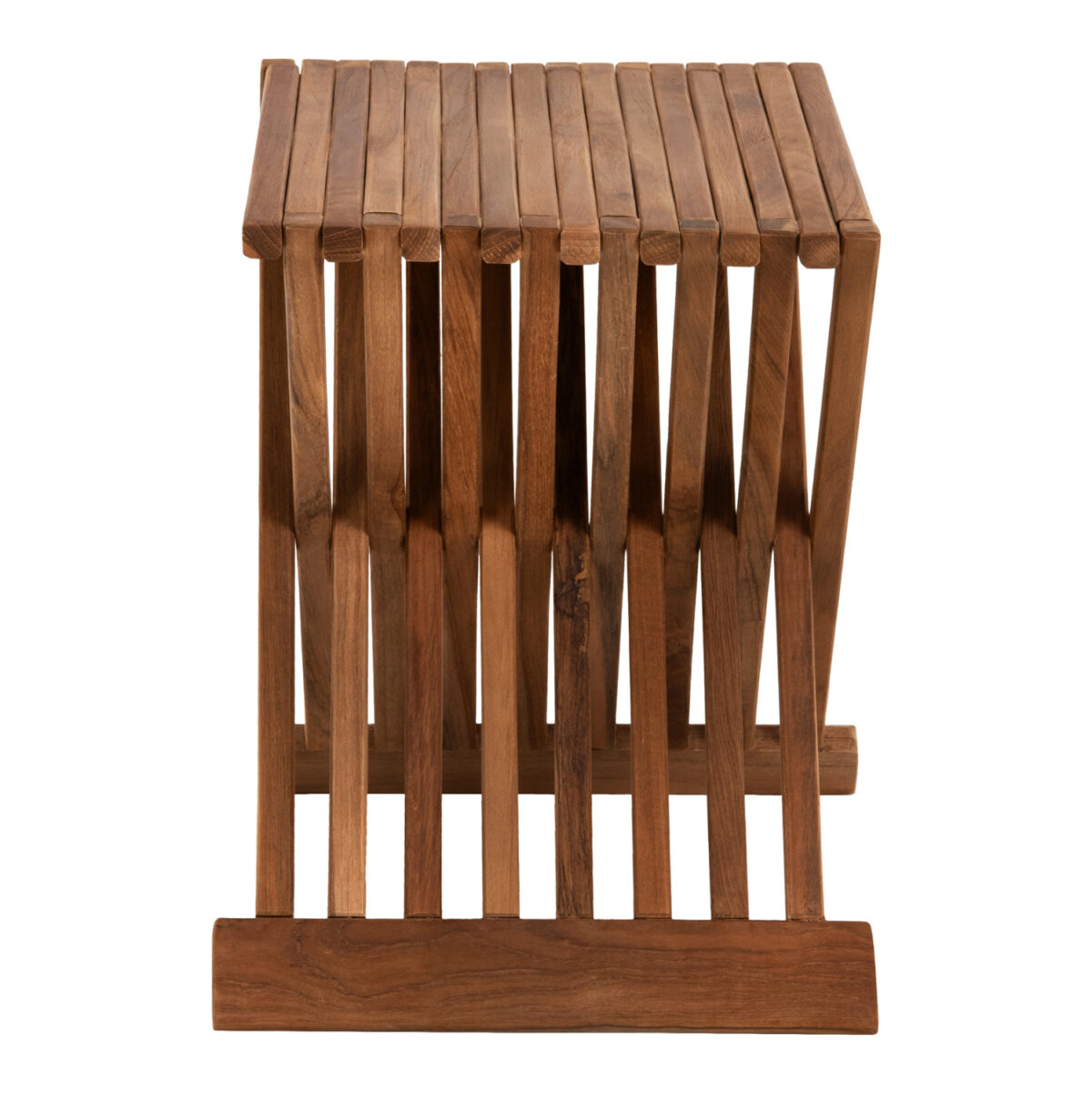 ΒΟΗΘΗΤΙΚΟ ΤΡΑΠΕΖΑΚΙ ΠΤΥΣΣΟΜΕΝΟ LH10.7896 ΤΕΑΚ ΣΕ ΦΥΣΙΚΟ ΧΡΩΜΑ 40x33x45Υ εκ. - Image 4