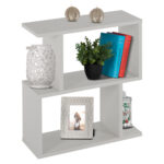 ΒΟΗΘΗΤΙΚΟ ΤΡΑΠΕΖΙ ΜΕ ΡΑΦΙΑ AMABELLA ΜΕΛΑΜΙΝΗ ΛΕΥΚΗ LH10.8956.13 45x17x52Yεκ.