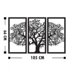 ΔΙΑΚΟΣΜΗΤΙΚΟ ΤΟΙΧΟΥ ΞΥΛΙΝΟ ΜΑΥΡΟ ΔΕΝΤΡΟ 105Χ66 LH10.7221 - Image 2