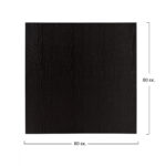 ΕΠΙΦΑΝΕΙΑ ΤΡΑΠΕΖΙΟΥ ΑΠΟ MDF 80Χ80 εκ. ΜΑΥΡΗ LH10.8439.02 - Image 2