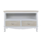 ΕΠΙΠΛΟ TV MELODY LH10.7003.02 ΛΕΥΚO ΓΚΡΙ ΠΑΤΙΝΑ 100Χ42Χ61 εκ. - Image 2