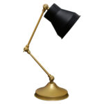 ΦΩΤΙΣΤΙΚΟ ΕΠΙΤΡΑΠΕΖΙΟ ΜΕΤΑΛΛΙΚΟ ΧΡΥΣΟ ΜΑΥΡΟ LH10.7590.01