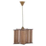 ΦΩΤΙΣΤΙΚΟ ΟΡΟΦΗΣ ΕΣΩΤΕΡΙΚΟΥ ΧΩΡΟΥ LH10.7485.02 ΣΕ ΦΥΣΙΚΟ ΧΡΩΜΑ 30x30x71Υεκ.