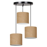 ΦΩΤΙΣΤΙΚΟ ΟΡΟΦΗΣ LH10.7622.01 ΜΠΕΖ-ΜΑΥΡΟ