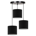 ΦΩΤΙΣΤΙΚΟ ΟΡΟΦΗΣ LH10.7622.02 ΜΑΥΡΟ