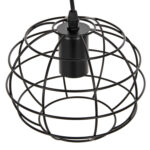 ΦΩΤΙΣΤΙΚΟ ΟΡΟΦΗΣ ΚΡΕΜΑΣΤΟ LH10.4037 ΣΦΑΙΡΙΚΟ ΜΑΥΡΟ ΜΕΤΑΛΛΙΚΟ Φ16x124Υεκ. - Image 4