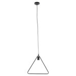 ΦΩΤΙΣΤΙΚΟ ΟΡΟΦΗΣ ΚΡΕΜΑΣΤΟ LH10.4096 ΜΑΥΡΟ ΜΕΤΑΛΛΙΚΟ ΤΡΙΓΩΝΟ 38x132Υεκ. - Image 2