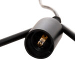 ΦΩΤΙΣΤΙΚΟ ΟΡΟΦΗΣ ΚΡΕΜΑΣΤΟ LH10.4096 ΜΑΥΡΟ ΜΕΤΑΛΛΙΚΟ ΤΡΙΓΩΝΟ 38x132Υεκ. - Image 5