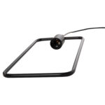 ΦΩΤΙΣΤΙΚΟ ΟΡΟΦΗΣ ΚΡΕΜΑΣΤΟ LH10.4097 ΜΑΥΡΟ ΜΕΤΑΛΛΙΚΟ ΟΡΘΟΓΩΝΙΟ 17,5x133Υεκ. - Image 5