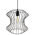 ΦΩΤΙΣΤΙΚΟ ΟΡΟΦΗΣ ΚΡΕΜΑΣΤΟ LH10.4112 ΜΑΥΡΟ ΜΕΤΑΛΛΟ Φ30x126Υεκ - Image 3