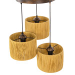 ΦΩΤΙΣΤΙΚΟ ΟΡΟΦΗΣ ΤΡΙΦΩΤΟ LH10.7948.05 ΜΠΕΖ ΜΠΡΟΝΖΕ Φ30x70Yεκ. - Image 3