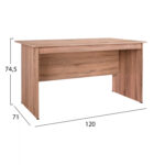 ΓΡΑΦΕΙΟ ΜΕΛΑΜΙΝΗΣ HAYDEN 120x71x74,5 LH10.2285.02 ΣΕ ΧΡΩΜΑ SONAMA - Image 2