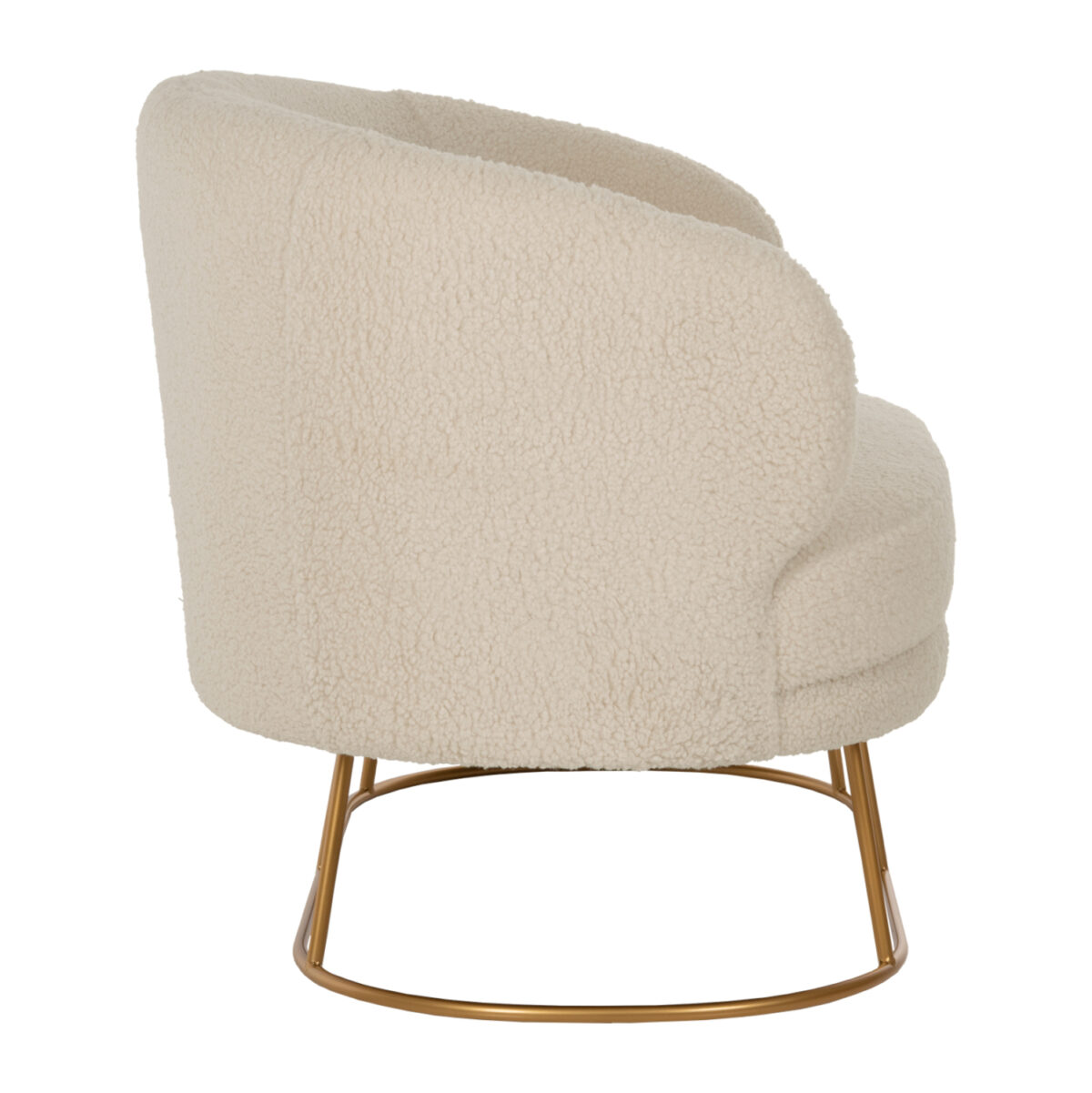 ΚΑΝΑΠΕΣ 2ΘΕΣΙΟΣ ARIEN LH10.8492.20 ΕΚΡΟΥ ΜΠΟΥΚΛΕ ΥΦΑΣΜΑ ΜΕ ΧΡΥΣΗ ΒΑΣΗ 130x75x85Y εκ. - Image 4