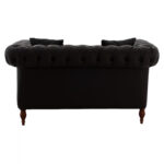 ΚΑΝΑΠΕΣ 2ΘΕΣΙΟΣ Τ. CHESTERFIELD CIELLE ΣΕ ΧΡΩΜΑ ΚΑΦΕ LH10.3184.03 152x85x80 εκ. - Image 4