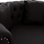 ΚΑΝΑΠΕΣ 2ΘΕΣΙΟΣ Τ. CHESTERFIELD CIELLE ΣΕ ΧΡΩΜΑ ΚΑΦΕ LH10.3184.03 152x85x80 εκ. - Image 5
