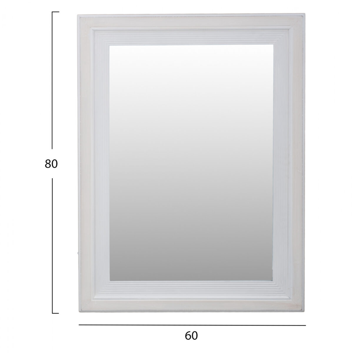 ΚΑΘΡΕΠΤΗΣ KENNA LH10.7191 ΛΕΥΚΗ ΠΑΤΙΝΑ 60Χ2Χ80 εκ. - Image 2