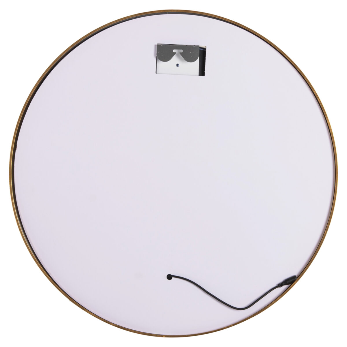 ΚΑΘΡΕΠΤΗΣ ΤΟΙΧΟΥ ΣΤΡΟΓΓΥΛΟΣ LH10.9580.30 ΑΛΟΥΜΙΝΙΟ ΣΕ ΧΡΥΣΟ-ΦΩΤΙΣΜΟΣ LED Φ60x3εκ. - Image 4