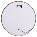 ΚΑΘΡΕΠΤΗΣ ΤΟΙΧΟΥ ΣΤΡΟΓΓΥΛΟΣ LH10.9580.30 ΑΛΟΥΜΙΝΙΟ ΣΕ ΧΡΥΣΟ-ΦΩΤΙΣΜΟΣ LED Φ60x3εκ. - Image 4