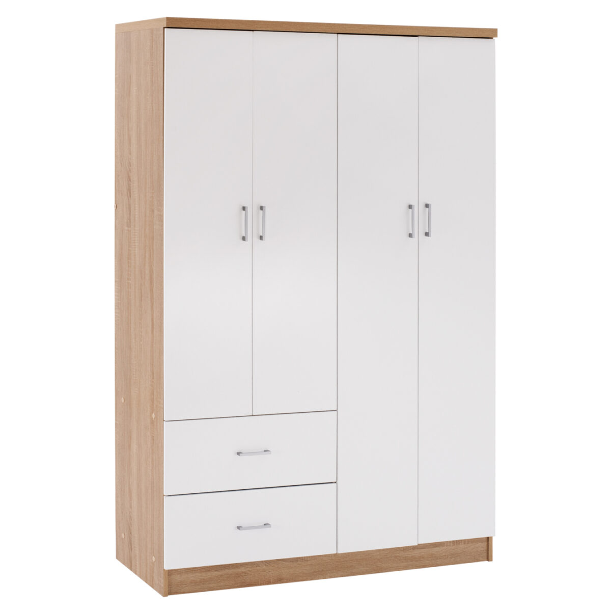 ΝΤΟΥΛΑΠΑ 4ΦΥΛΛΗ ME 2 ΣΥΡΤΑΡΙΑ BLAKELY LH10.339.06 SONAMA ΛΕΥΚΗ 120Χ42,5Χ180,5 εκ. - Image 1