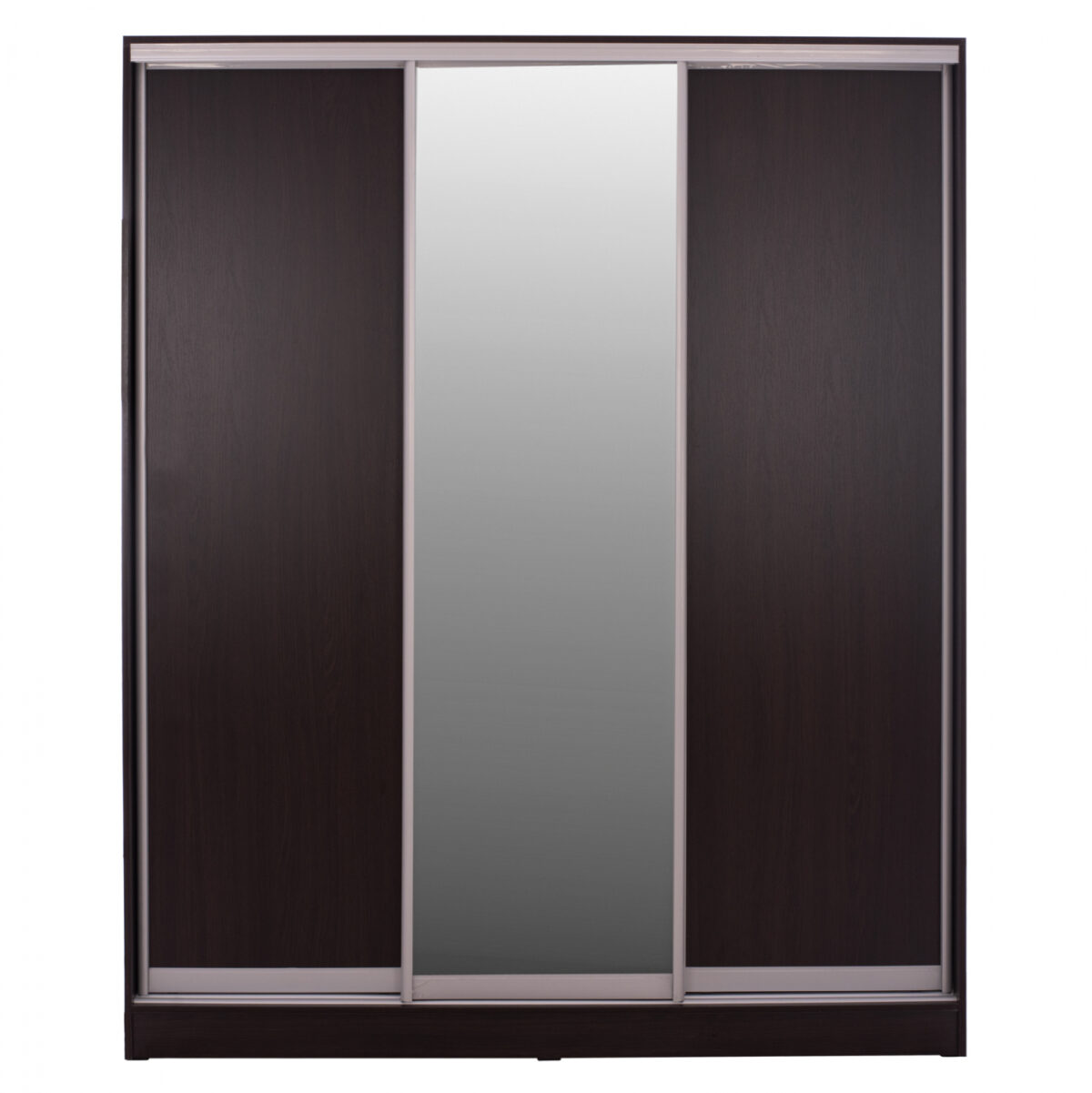 ΝΤΟΥΛΑΠΑ ΣΥΡΟΜΕΝΗ ADLER ΜΕΛΑΜΙΝΗΣ WENGE ΜΕ ΚΑΘΡΕΦΤΗ 3ΦΥΛΛΗ LH10.2461.02 183x60x220 εκ. - Image 3