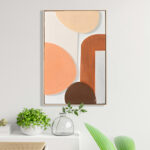 ΠΙΝΑΚΑΣ ΤΟΙΧΟΥ 3D FLUO LH10.4543.01 ΜΕ ΚΟΡΝΙΖΑ ΜΠΕΖ-ΧΕΙΡΟΠΟΙΗΤΑ ΣΧΕΔΙΑ 60x4,5Χ90Υεκ. - Image 3