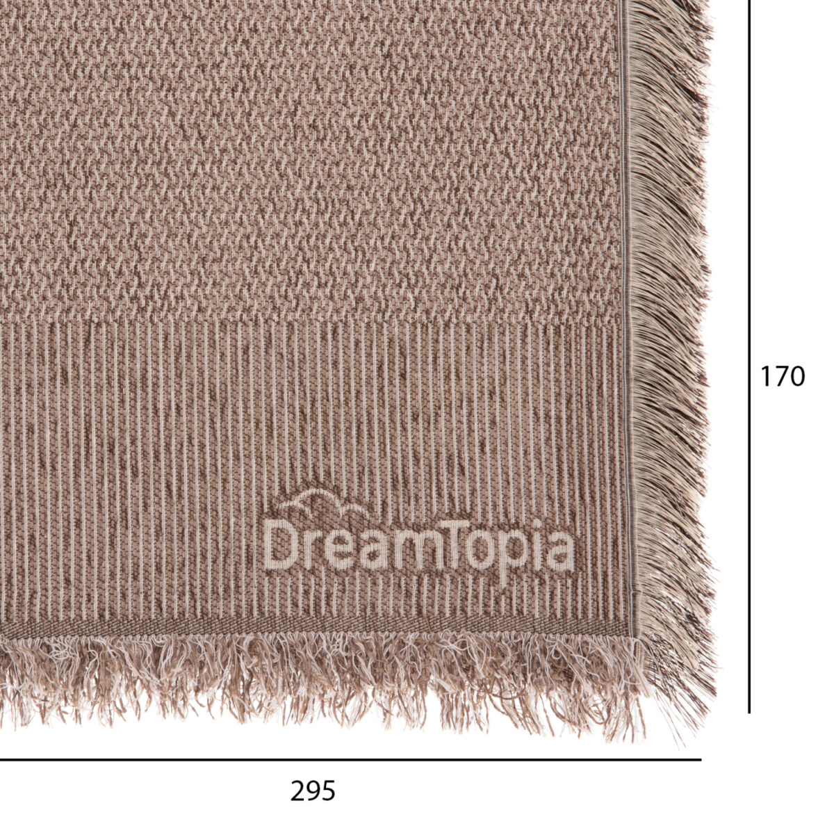 ΡΙΧΤΑΡΙ ME ΚΡΟΣΙΑ DREAMTOPIA LH10.12165.01 ΣΕ ΑΝΟΙΧΤΟ ΚΑΦΕ ΧΡΩΜΑ 295X170εκ. - Image 2