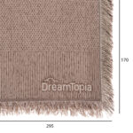 ΡΙΧΤΑΡΙ ME ΚΡΟΣΙΑ DREAMTOPIA LH10.12165.01 ΣΕ ΑΝΟΙΧΤΟ ΚΑΦΕ ΧΡΩΜΑ 295X170εκ. - Image 2