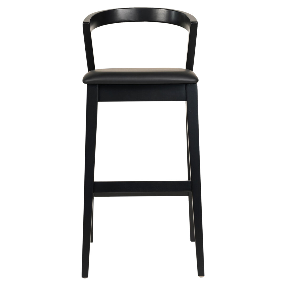 ΣΚΑΜΠΟ ΜΠΑΡ NAMI LH10.9952.02 RUBBERWOOD & PU-ΜΑΥΡΟ 47,5x59x102,5Υεκ. - Image 3