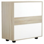 ΣΥΡΤΑΡΙΕΡΑ ΜΕΛΑΜΙΝΗΣ THORG ME 4 ΣΥΡΤΑΡΙΑ SONOMA LH10.8996.01 80x40x83Yεκ. - Image 4