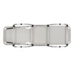 ΞΑΠΛΩΣΤΡΑ ΕΠΑΓΓΕΛΜΑΤΙΚΗ WALDO ΑΛΟΥΜΙΝΙΟΥ LH10.5071.03 ΛΕΥΚΗ 195x53-60x30 cm - Image 5