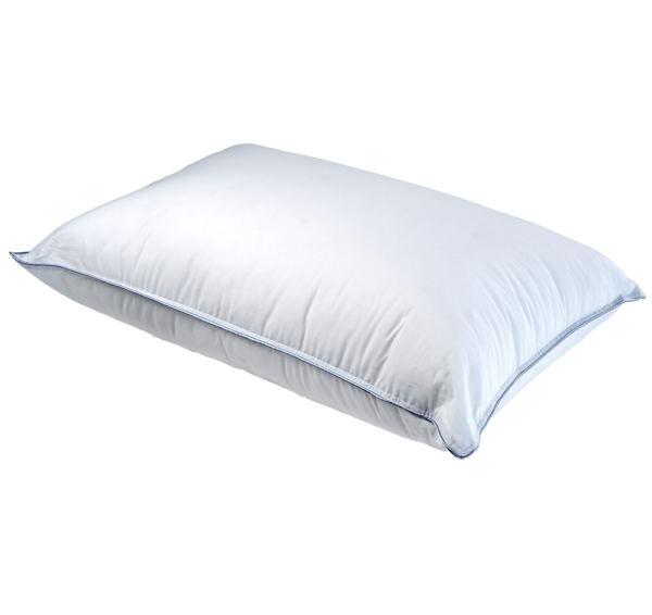 271 Μαξιλάρι Percale 100% Cotton Down Proof Δίγαζο Piping 50 Χ 70 cm