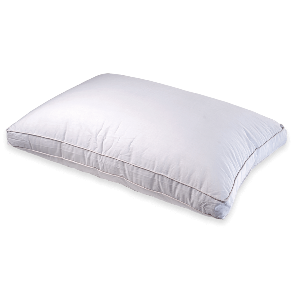 272 Μαξιλάρι Percale100% Cotton Down Proof Δίγαζο Pipingμε φάσα50 Χ 70 cm