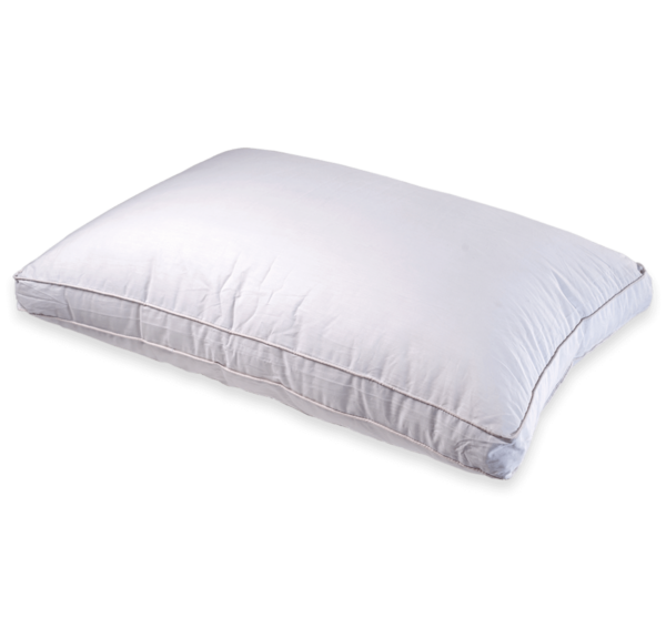 272 Μαξιλάρι Percale100% Cotton Down Proof Δίγαζο Pipingμε φάσα50 Χ 70 cm