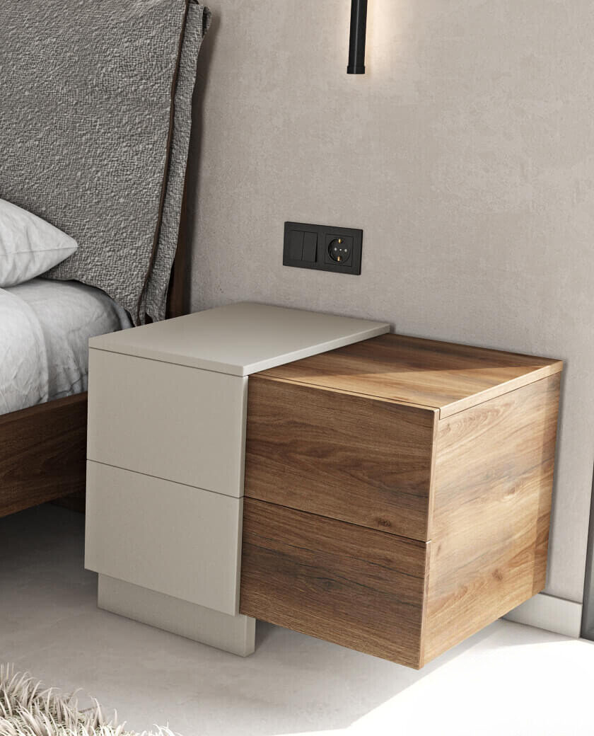 komodino wolf collection darkmassimaoak 1