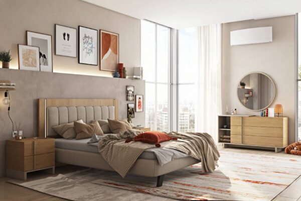 krevati komodina domi fabric collection lightoak.2